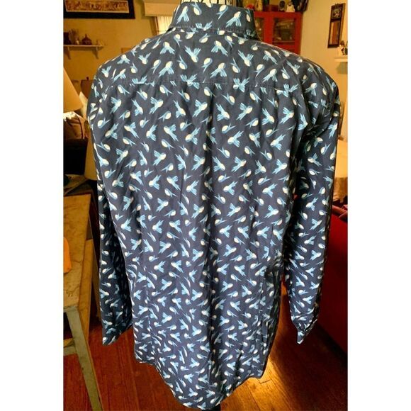 Lands’ End Bluebird Button up Shirt - Picture 4 of 7